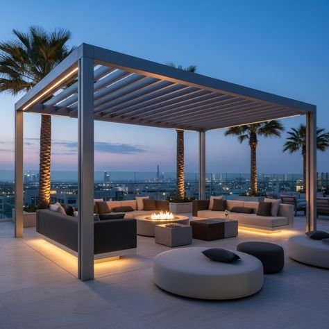 Stainless Steel Pergolas, reference design 009